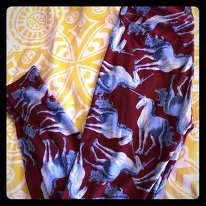 LuLaRoe Unicorn O/S leggings